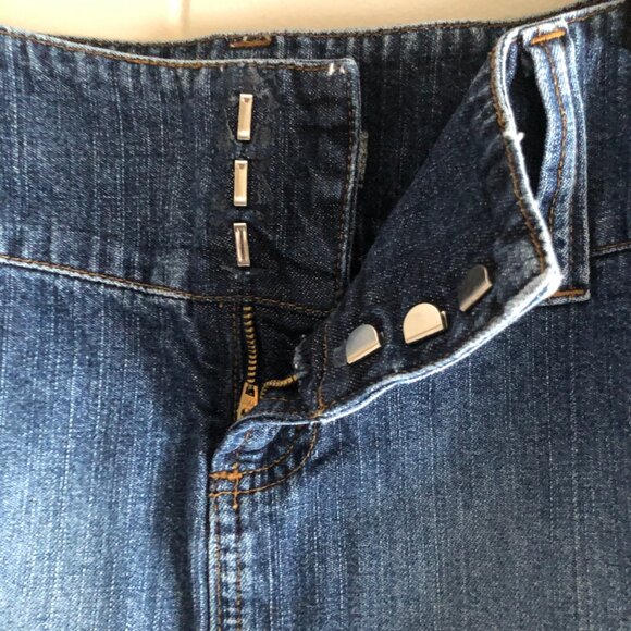 Vintage Y2K Denim Micro Mini Skirt - Picture 5 of 6